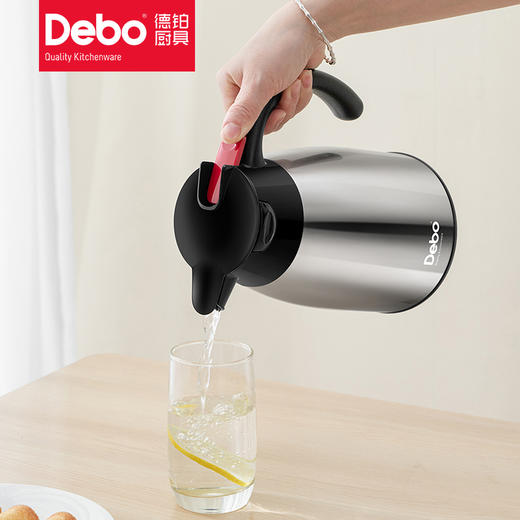Debo德铂保罗304不锈钢保温壶热水壶 商品图2