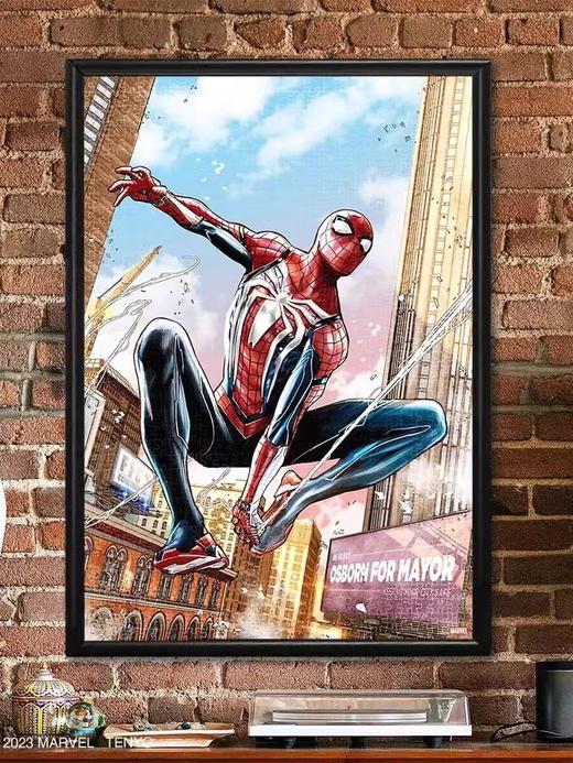 日本TENYO拼图漫威蜘蛛侠Spider Man纸质拼图1000片 商品图0