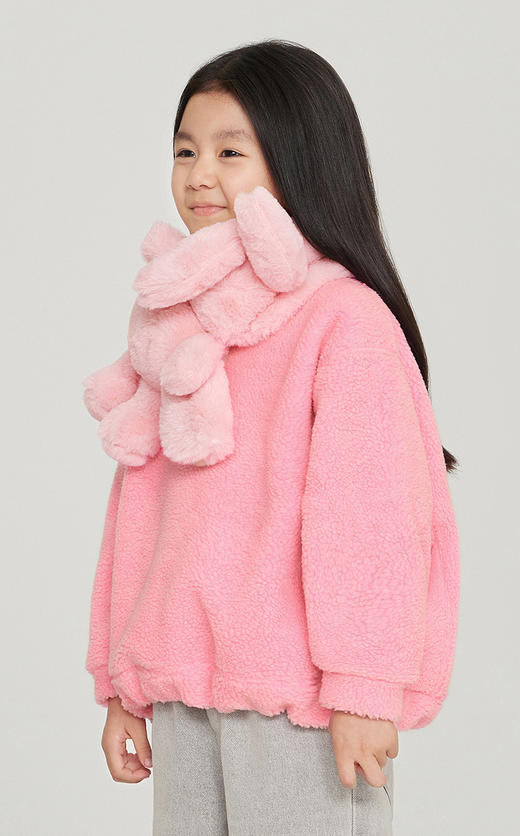 jnby  23年秋款 小兔毛围巾  6N9K12380 商品图3