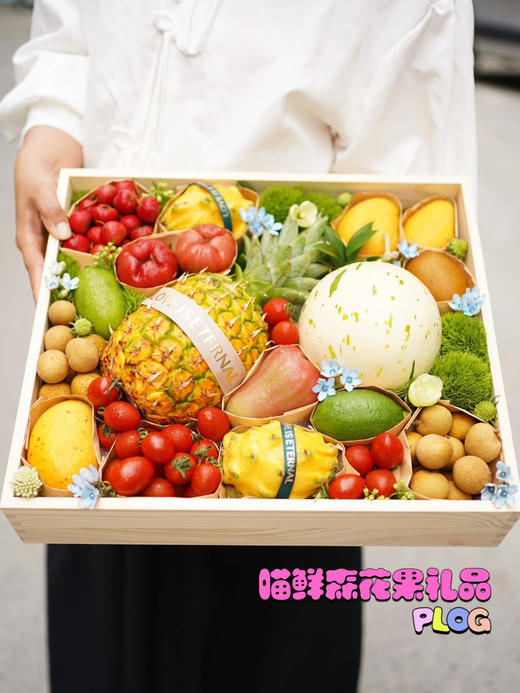 【高档木盒】混装定制花果盒 商品图0
