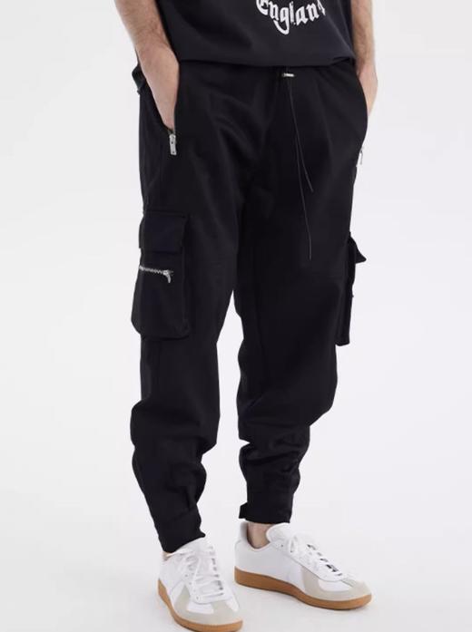 RPS 23秋冬纱卡多口袋工装长裤 魔术贴裤口 WK635 商品图0