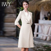 IWY/新款 米白色西装连衣裙女春秋A型Q771 商品缩略图3