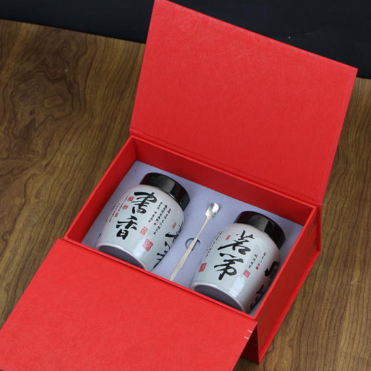 书香茗第【通版•小双瓷•红】35元一套/一件12套 商品图1