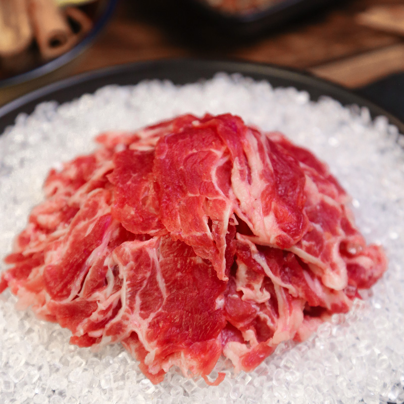 【恒都鲜肉】小公牛鲜切脆筋雪花肉片120g