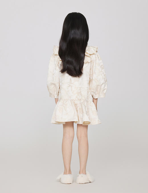 jnby  23年秋款  精致提花短袖连衣裙  1N9G11690 商品图5