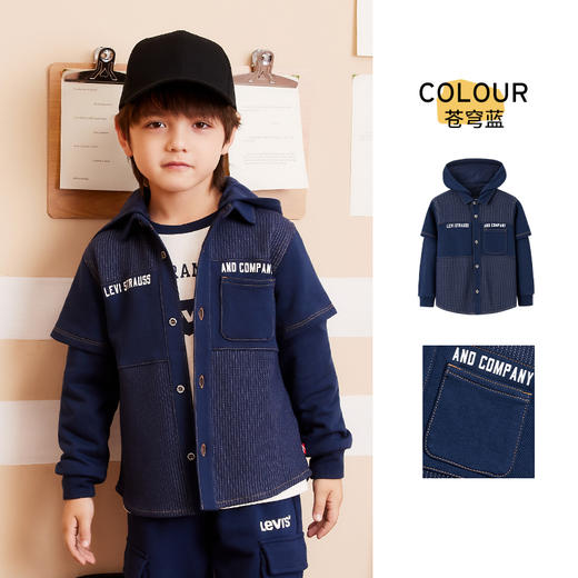 LEVIS 春 大童小童 衬衫 LVB-FF-H522 商品图5