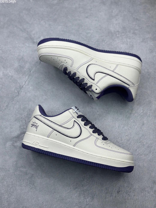 夏季特惠💰430 海外限量发售 公司级 Stussyx Nike Air Force 1 Low 斯图西联名 商品图4