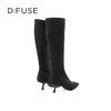Dfuse迪芙斯秋冬新款尖头细跟高跟弹力长靴瘦瘦靴DF34117079 商品缩略图7