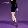 Dfuse迪芙斯秋冬款尖头烫钻细高跟个性袜靴短靴DF34116078 商品缩略图7