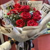 【美好爱情】11朵卡罗拉玫瑰时尚花束 商品缩略图1
