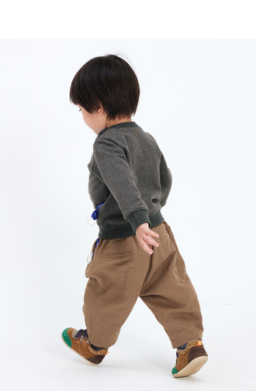 jnby  23年秋款  抓毛薄绒萌趣套头卫衣  YN9410830 商品图8