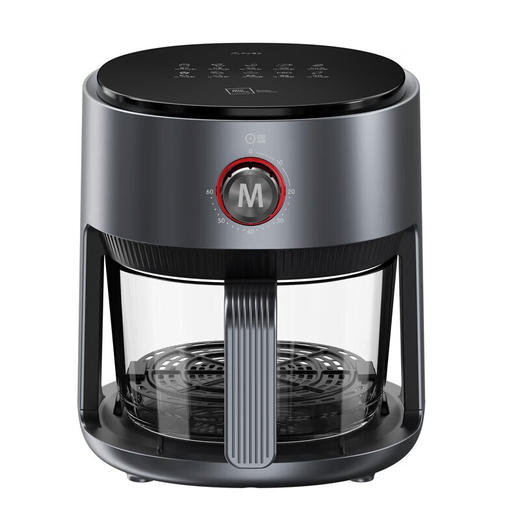 米技（MIJI）德国米技生活可视玻璃空气炸锅智能菜单 AF-L3012 典雅灰 商品图1