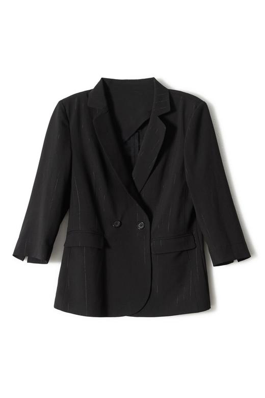 OCTAVIA 亮线饰黑色西装套装 7643 商品图5