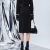 EITIE爱特爱冬季新款时尚气质显瘦高腰开叉半身裙7606312 商品缩略图4