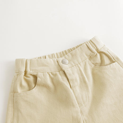 【马克珍妮 芦芙】秋装新款 纯棉宽松阔腿牛仔裤 231772 商品图4