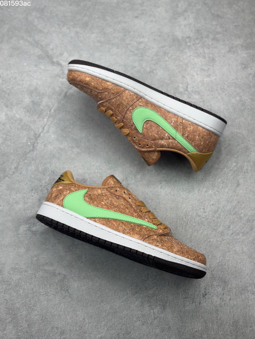 夏季特惠💰420 Travis Scott x Air Jordan 1 AJ1乔1 TS 联名倒钩 商品图4