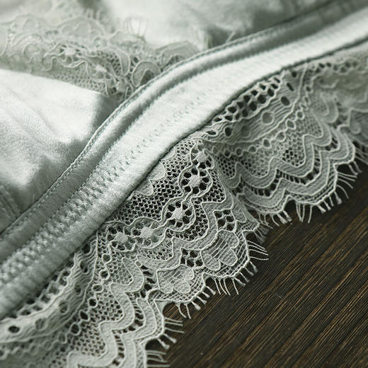 金三塔 女真丝蕾丝无钢圈内衣NZFAC310 商品图10