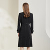 RE0A1斯尔丽瑟俪2023年新款撞色纽扣和手工线西装领小A摆风衣 商品缩略图1
