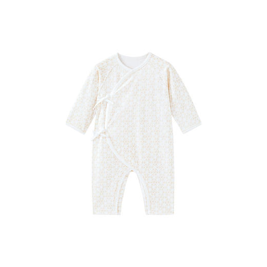 英氏新生儿连体系带蛤衣琥珀双35纯棉男女宝宝蛤衣YLHAJ0P039A 商品图4