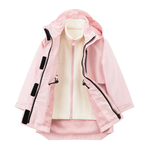 笛莎Deesha 童装女童外套2023秋季新款三防冲锋衣外套 商品图4