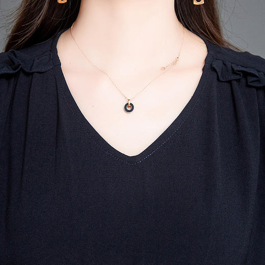 秋季新款，长袖打底衫直筒微喇裤时尚气质女装两件套QYM-TYH-231328-Y 商品图3