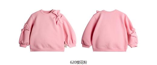 jnby  23年秋款  空气层蝴蝶结套头卫衣  YN9411490 商品图8