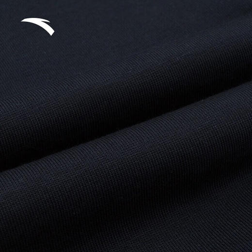 安踏动型弹力针织运动长裤女款秋季新款休闲卫裤束脚裤子162338329 基础黑-1 M/女165 商品图7