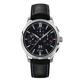 格拉苏蒂原创 （Glashütte Original）议员大日历计时腕表 1-37-01-03-02-35