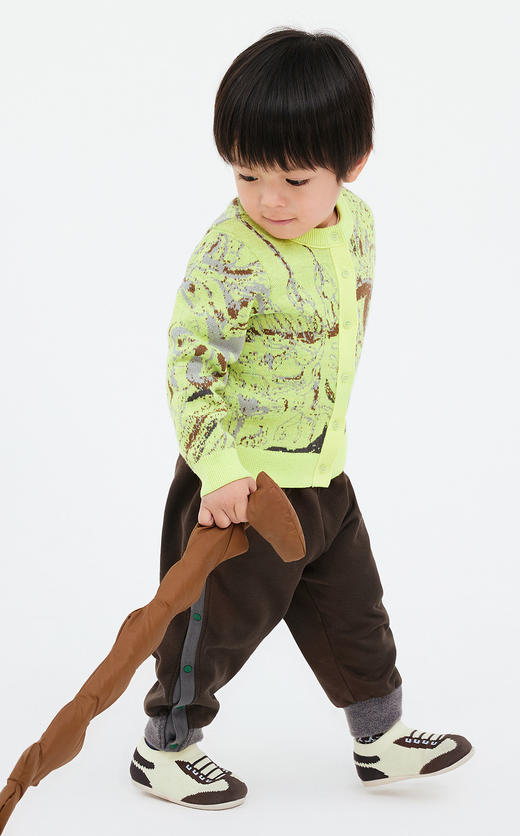 jnby   23年秋款  短款开襟毛衫  YN9311310 商品图3