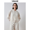VIMAGE纬漫纪秋季新款时尚休闲宽松显瘦连帽套头卫衣女上衣V2001608 商品缩略图8