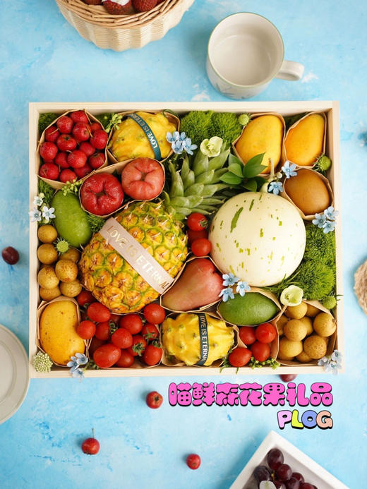 【高档木盒】混装定制花果盒 商品图2