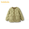 巴拉巴拉童装男童羽绒服新款秋冬季女中大童V领亲子百搭外套 商品缩略图4