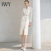IWY/秋冬高端时尚连衣裙女长袖主持人礼服职业装收腰显瘦西装裙气质女233046Q1 商品缩略图1