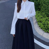 裁缝学苑AS84 高腰赫本风中长款半身裙纸样半裙A字裙版型打版裁剪 商品缩略图4