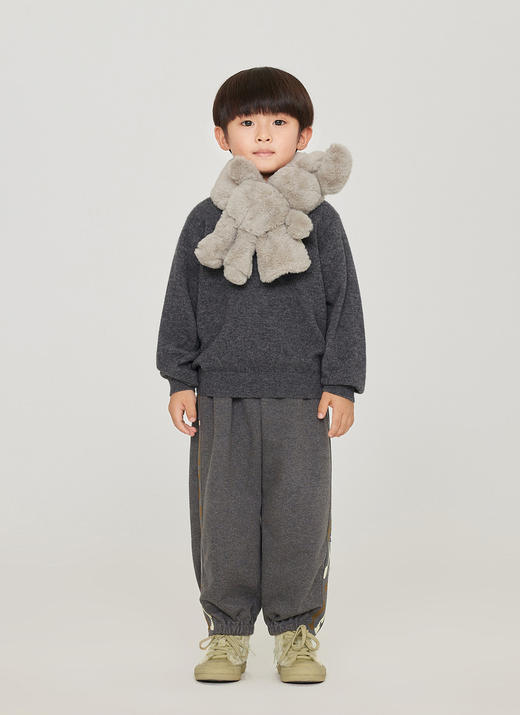 jnby  23年秋款 小兔毛围巾  6N9K12380 商品图6