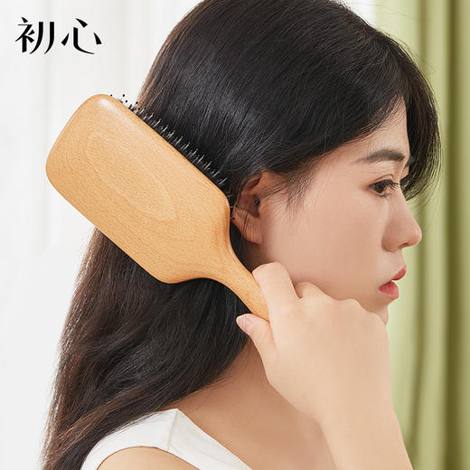 初心| 猪鬃榉木按摩梳 商品图6