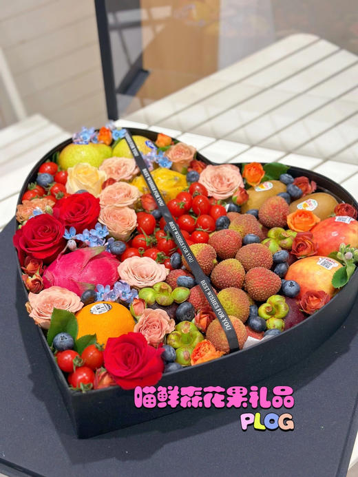【爱心亚克力】花果盒超大定制款 商品图0
