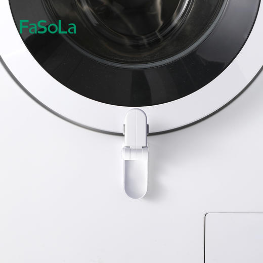 FaSoLa儿童安全锁宝宝开门防夹手免打孔门把手卡扣抽屉柜子柜门锁 商品图10