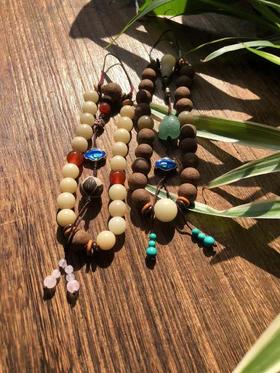 菊斋良品古方手作压襟十八子阳春白雪