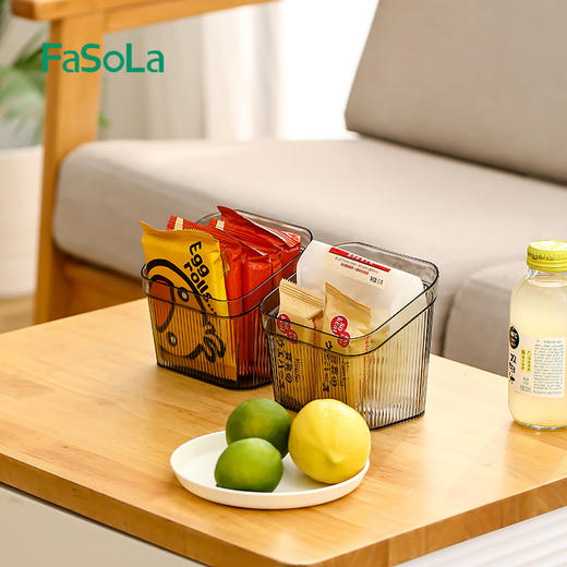 FaSoLa葱姜蒜厨房置物架调料用品挂篮卫生间墙上免打孔壁挂收纳筐 商品图7