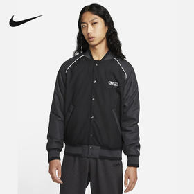 Nike/耐克棒球棉服男冬季新款LBJ勒布朗篮球外套夹克 DQ6148-010