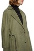 LNNNS 抽绳收腰军绿色长外套 7753 商品缩略图3