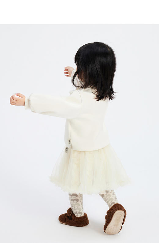 jnby  23年秋款  空气层蝴蝶结套头卫衣  YN9411490 商品图6