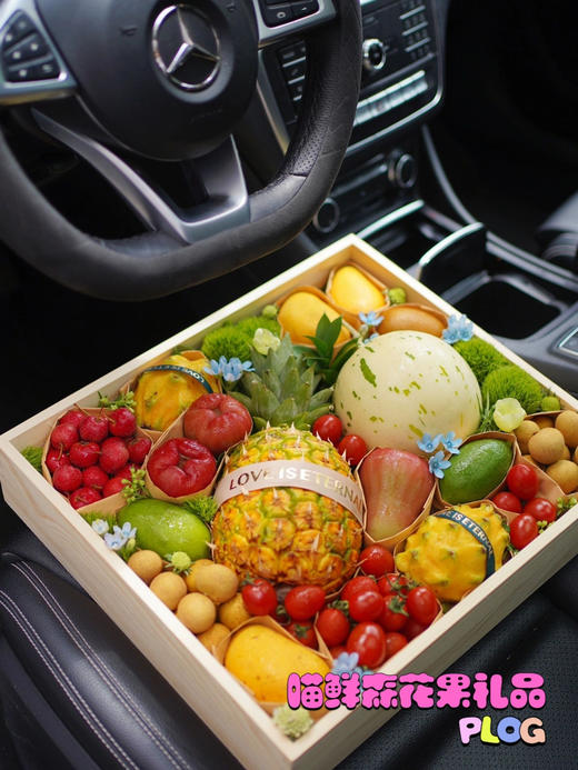 【高档木盒】混装定制花果盒 商品图1