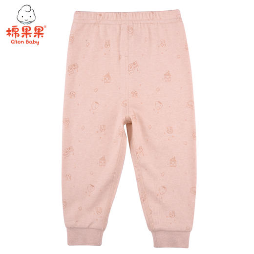 棉果果春秋款新疆彩棉套头T恤+长裤 套头套装M301302122196 商品图1