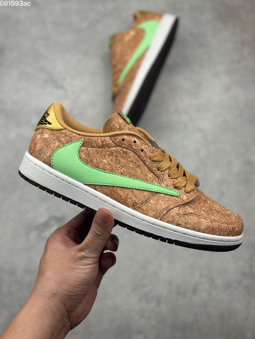 夏季特惠💰420 Travis Scott x Air Jordan 1 AJ1乔1 TS 联名倒钩 商品图3