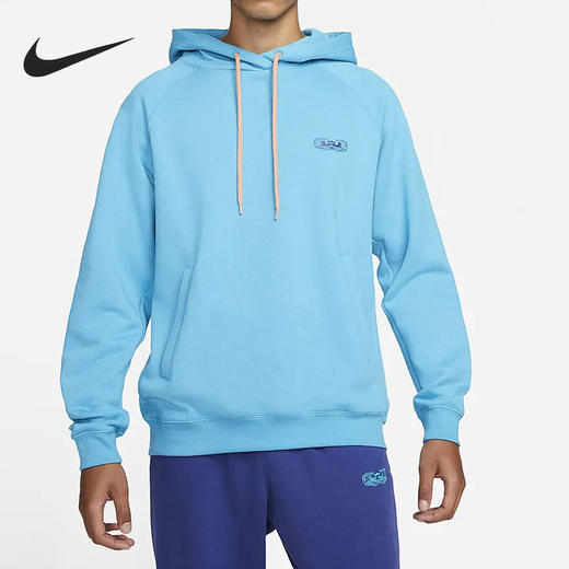 Nike/耐克新款男子詹姆斯篮球运动加绒卫衣DQ6130-446 商品图0