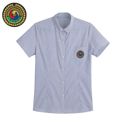 상하이한국인학교 여학생 반팔 셔츠 商品图0