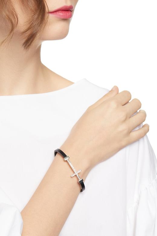 SUMMER & SAGE 十字锆石真皮手圈 6278 商品图3