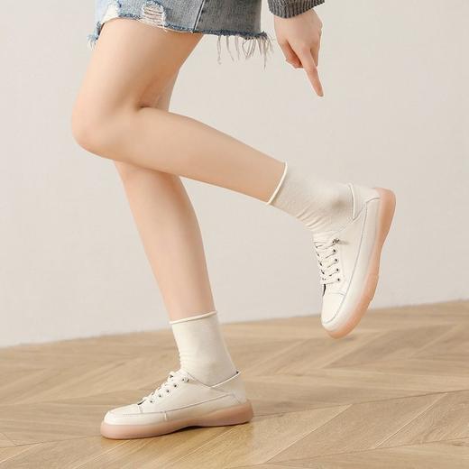 ZHR小白鞋女鞋软底不累脚一脚蹬女鞋子ins百搭平底单鞋女休闲 商品图2